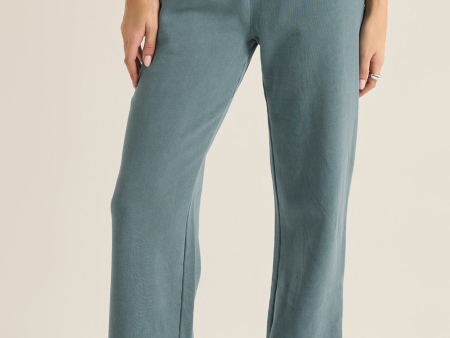 Z Supply: Layton Sweatpant-Oceanic Blue Discount