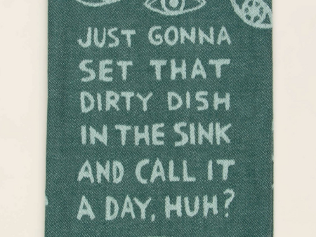 Dish In The Sink Dish Towel Discount