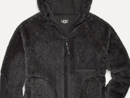 UGG: Ruthie UGGfluff Zip Hoodie-Ink Tar Online Sale