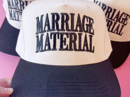 MADLEY: Marriage Material Vintage Hat Online Hot Sale