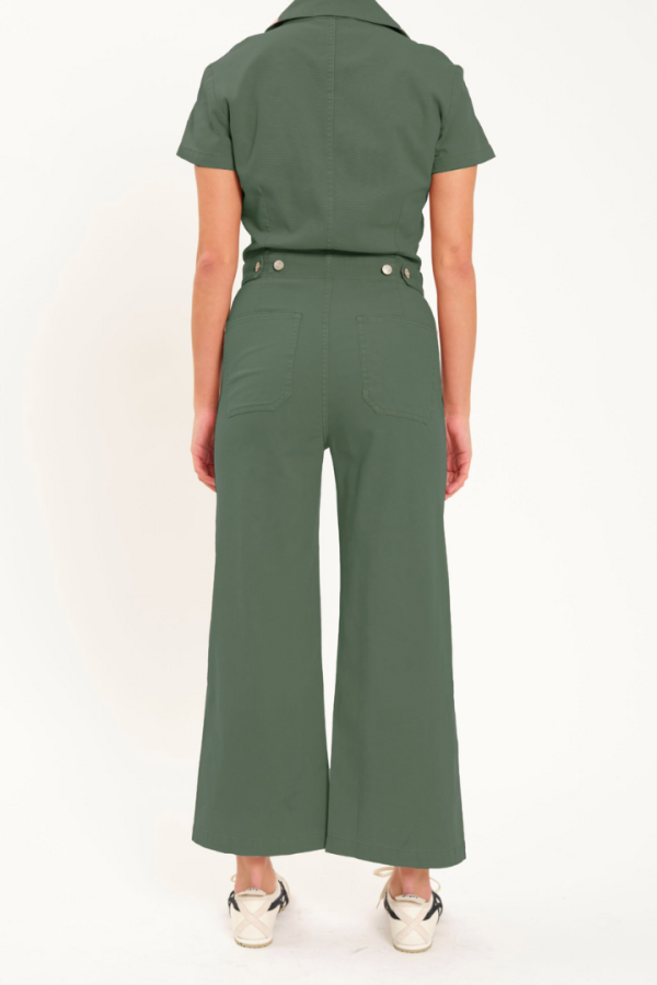 DAZE: Maverick Jumpsuit-Grass Online Hot Sale