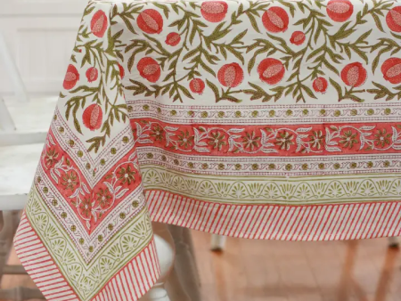 Tablecloth Pomegranate Red Sale