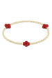 enewton: Signature Cross Gold Bracelet-2mm on Sale