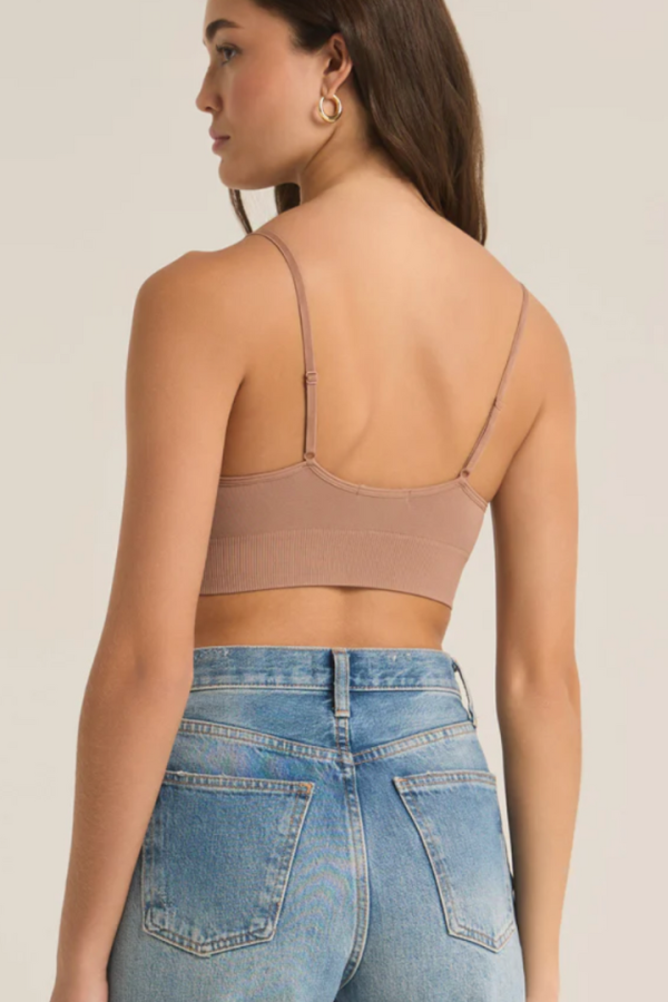 Z Supply: Sophia T-Shirt Bra-Desert Taupe Hot on Sale