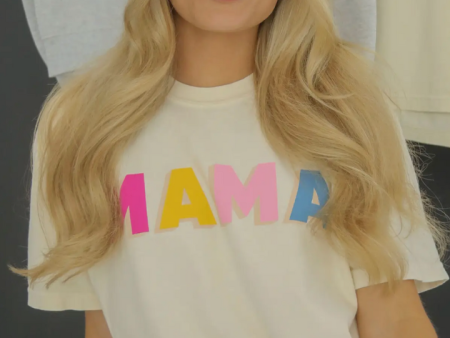 Mama Rainbow Tee For Sale