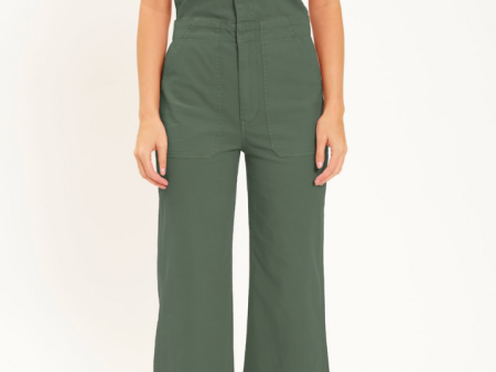 DAZE: Maverick Jumpsuit-Grass Online Hot Sale