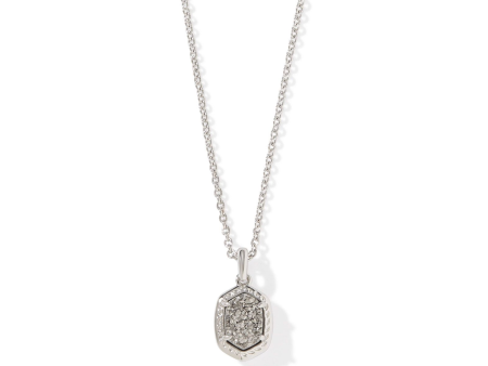 Kendra Scott: Daphne Framed Short Necklace-Silver Discount