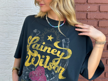 DAYDREAMER: Lainey Wilson Hold My Halo One Size Tee For Sale