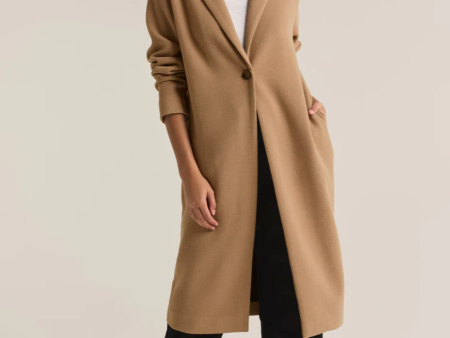 Z Supply: Mason Coat-Camel For Sale