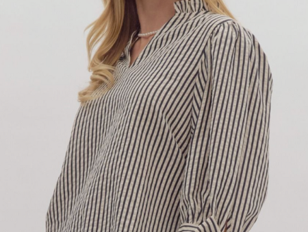 Palmer Stripe Top Hot on Sale