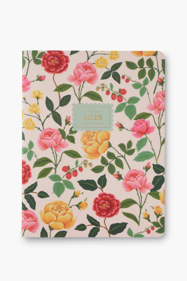 2025 Roses 12-Month Appointment Notebook For Sale