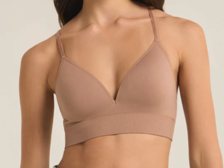 Z Supply: Sophia T-Shirt Bra-Desert Taupe Hot on Sale