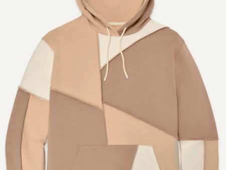 UGG: Raini Piecework Hoodie-Sand Multi For Discount