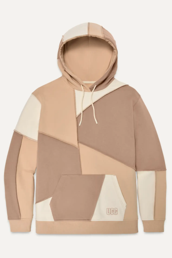 UGG: Raini Piecework Hoodie-Sand Multi For Discount