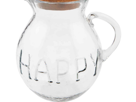 Happy Glass Pitcher Discount