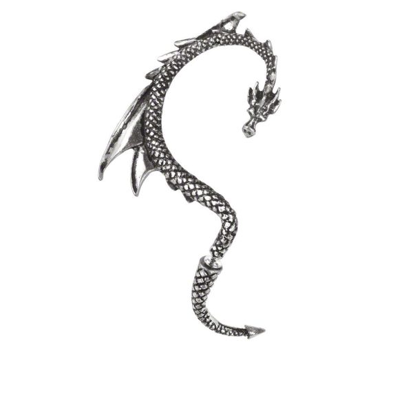 The Dragon s Lure Ear-Wrap by Alchemy Gothic Hot on Sale