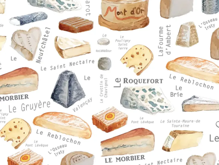 Fromages - Napperons De Papier   Cheeses Paper Placemats Online Sale