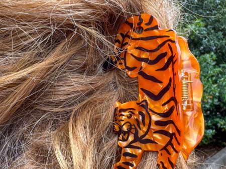 Tiger Hair Claw Clip Online