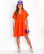 Tiered Dress - Tangerine Sale