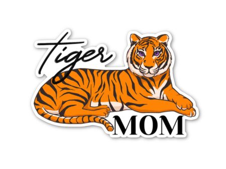 Tiger Mom Sticker Cheap