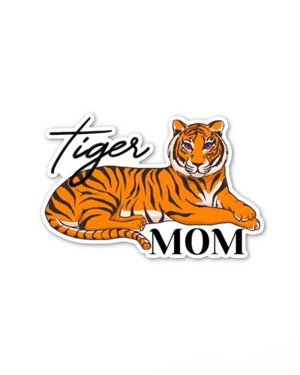 Tiger Mom Sticker Cheap