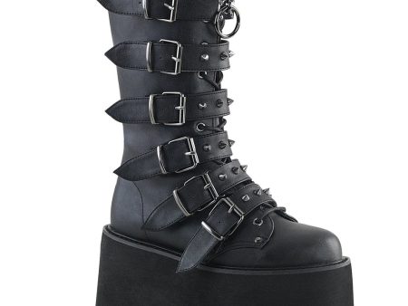 DAMNED-225 Platform Boots by Demonia Discount