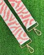 Tiger Stripes Beaded Strap - Pink Discount