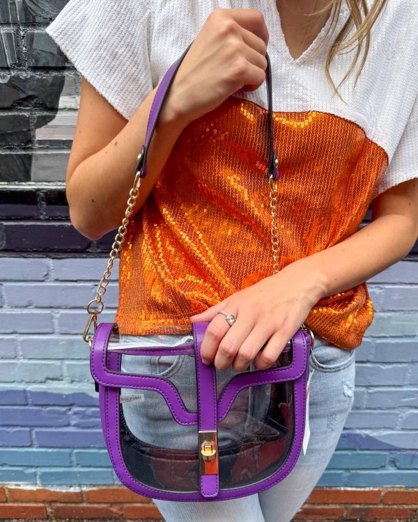 Chelsea Bag - Purple on Sale