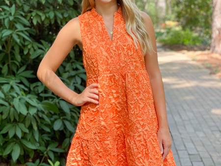 Chloe Dress - Orange Discount