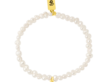 fyb: Pearl Initial Bracelets Supply