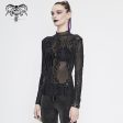 Circuit Mesh Top by Devil Fashion Sale