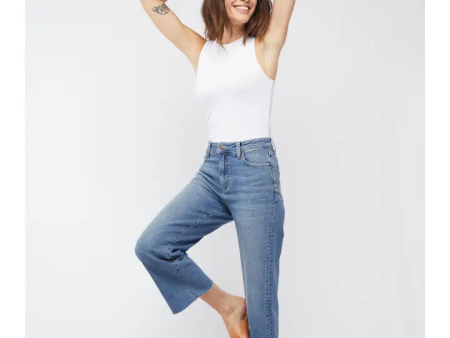 Aberdeen Ankle Crop High Rise Jean For Sale