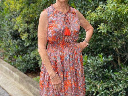 Andrea Tassel Tie Dress Sale