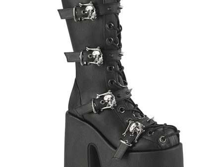 CAMEL-115 Skull Platform Boots by Demonia For Sale