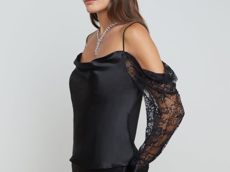 Zion Cold Shoulder Blouse Discount