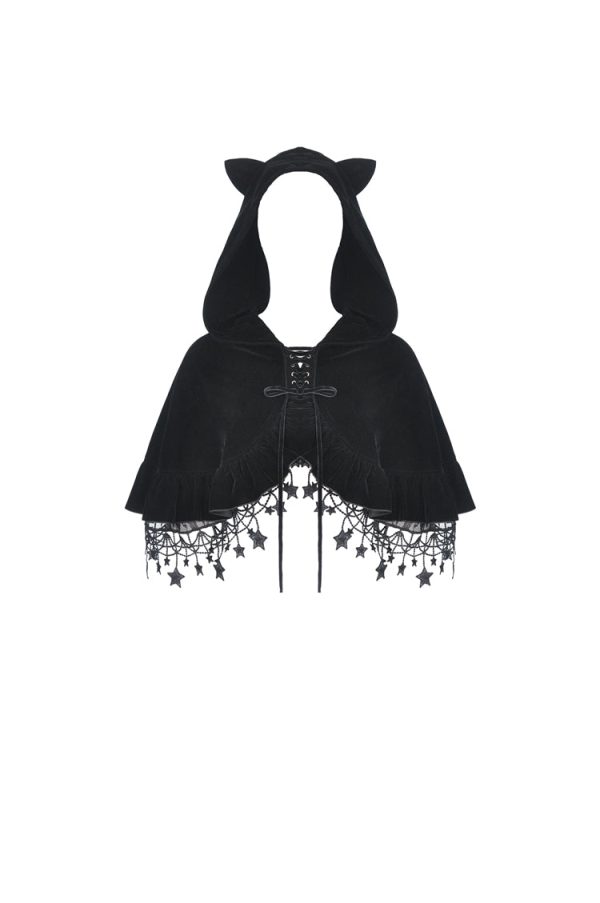 Velvet Luna Kitty Cape by Dark In Love For Cheap