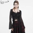 Bianca Gothic Mesh Top by Eva Lady Fashion