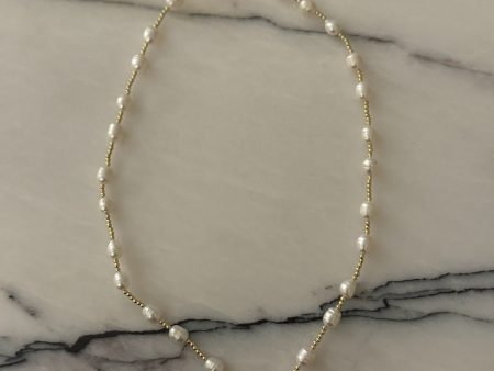 Gold and Pearl Necklaces Fashion