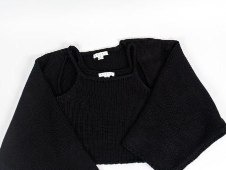 Zara Sweater & Tank Set | Black Discount