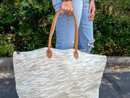 Tiger Stripe Weekender Bag Supply