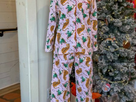 Tiger Cheer Christmas PJ Set Supply