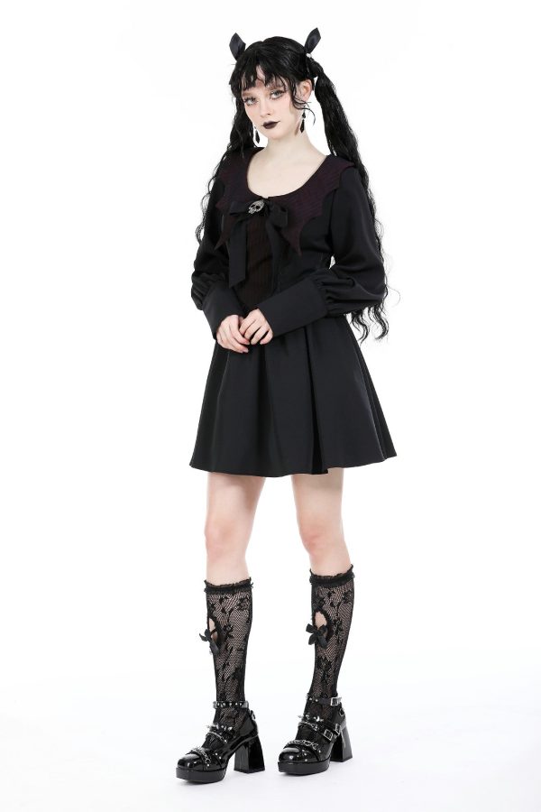 Vamp Dolly Skull Dress by Dark In Love Online now