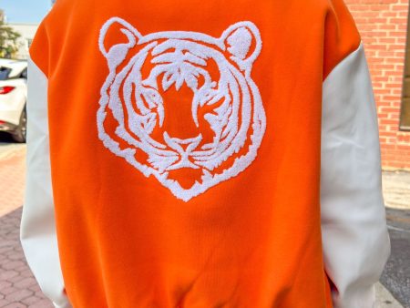 Tiger Letterman Jacket Hot on Sale