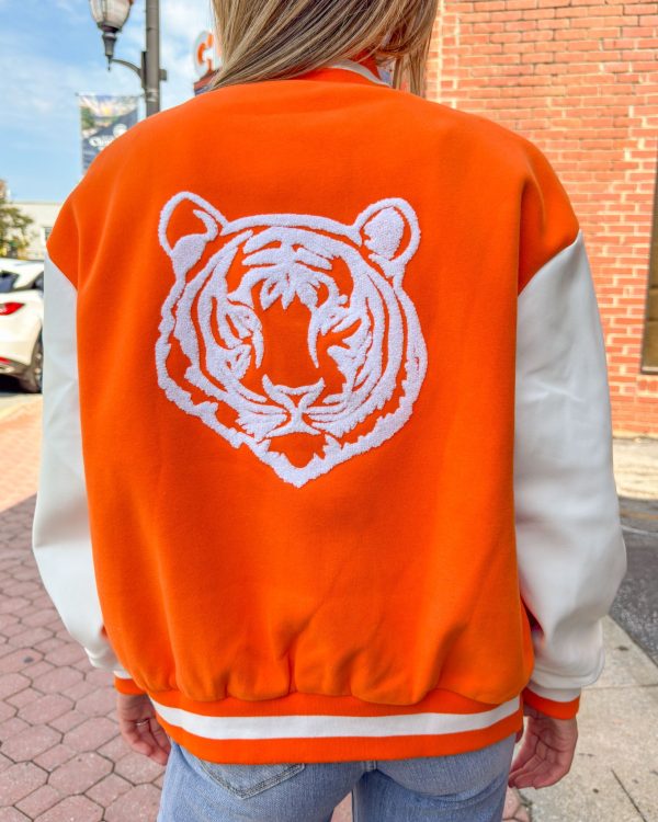 Tiger Letterman Jacket Hot on Sale