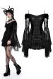 Count Your Blessings Gothic Off Shoulder Dress by Dark In Love Online Sale