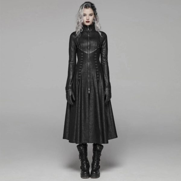 Crypt Keeper Coat by Punk Rave Cheap