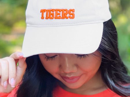 Tigers Embroidered Hat Hot on Sale