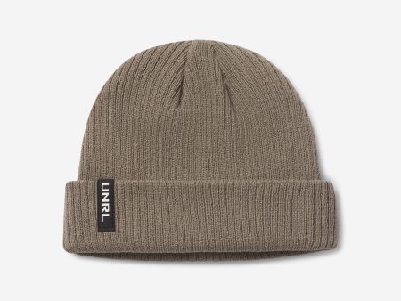 UNRL Slouch Beanie | Taupe Online now