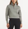 UNRL LuxBreak Half Zip Pullover | Eucalyptus Online Sale