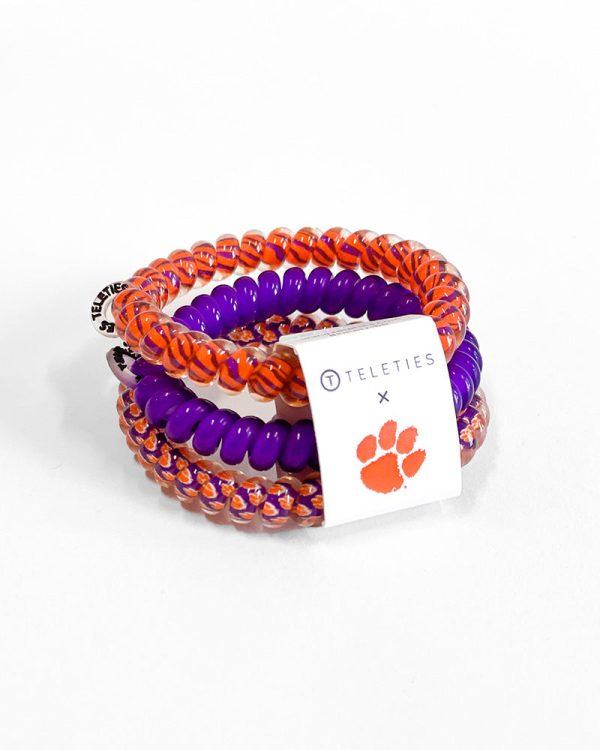 Teleties Small Hair Tie - Clemson Supply